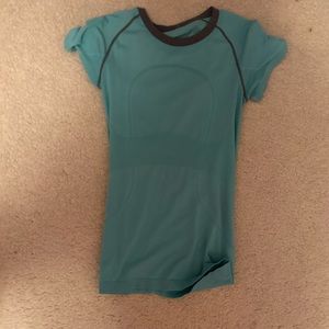 Lululemon Green Swifty Tech Short Sleeve